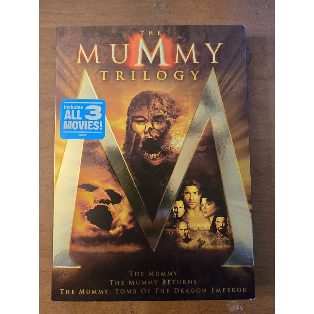 The Mummy Trilogy (DVD,‎ 2008), Fraser, Excellent Condition